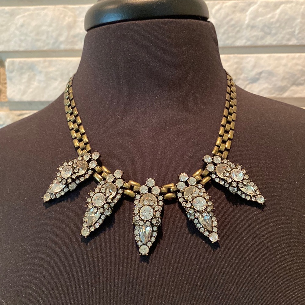 Diamond Stone Necklace